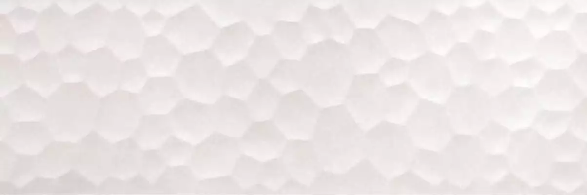 Unik Bubbles White matt 30x90