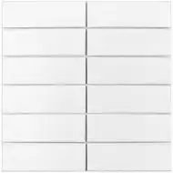 V-VW56000 Мозаика White Matt 4.7x14.7 30х30x6