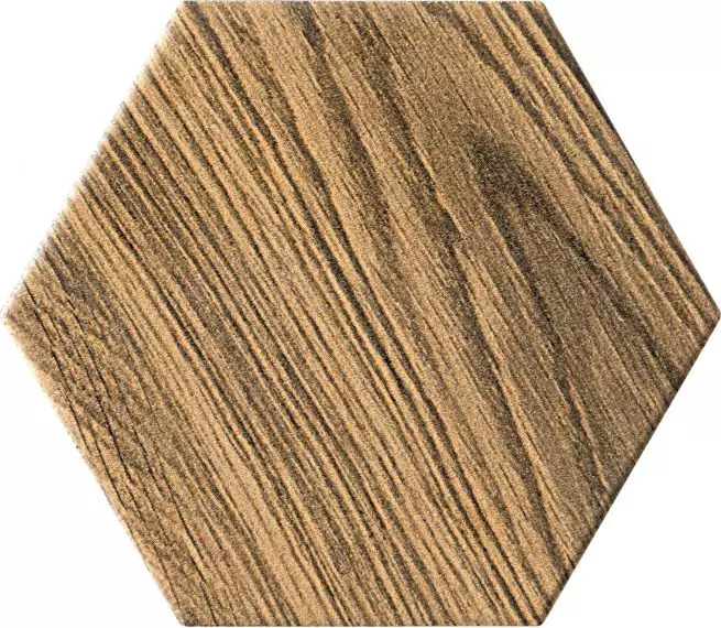 W-Burano wood hex 11x12.5