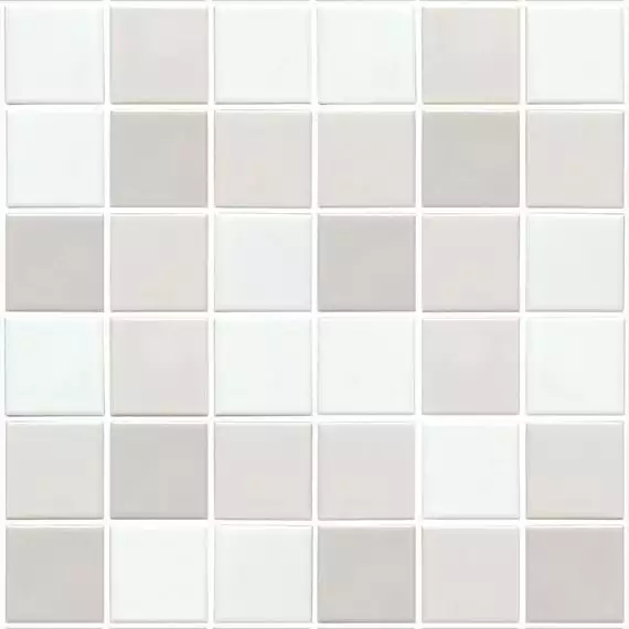 WB35111 Мозаика Grey Mix Glossy 48x48 30.6х30.6х6