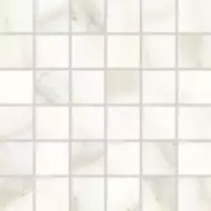 WDM06730 CAVA mosaic white matt 30x30