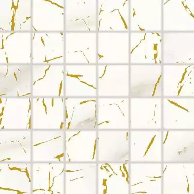 WDM06831 CAVA mosaic golden glossy 30x30