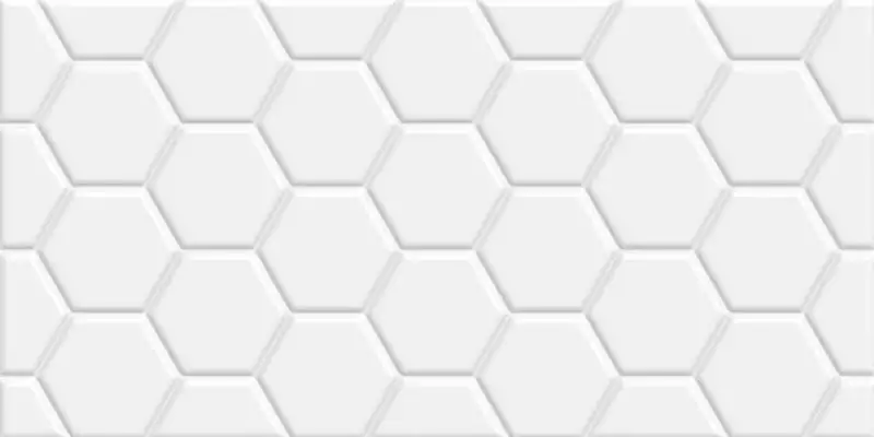 WT36EDW15 Плитка Edelweiss Hexagon White 300x600x9