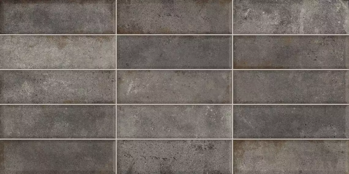 WT36ELR17 Плитка Elbrus Brick Graphite 300x600x9
