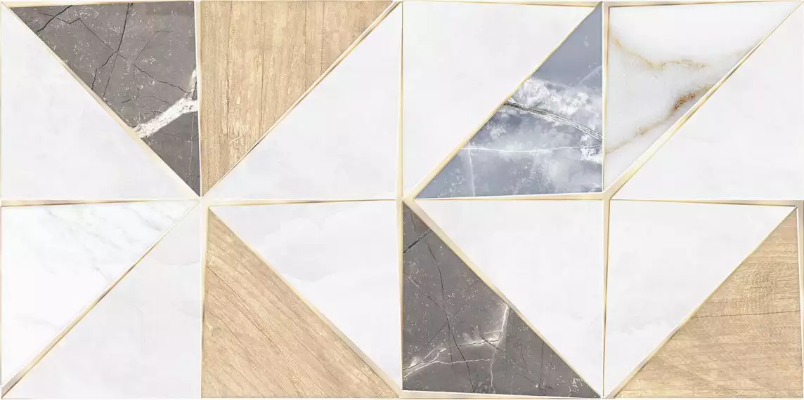 WT9TRI55 Плитка Triangle Mix 249*500*8.5