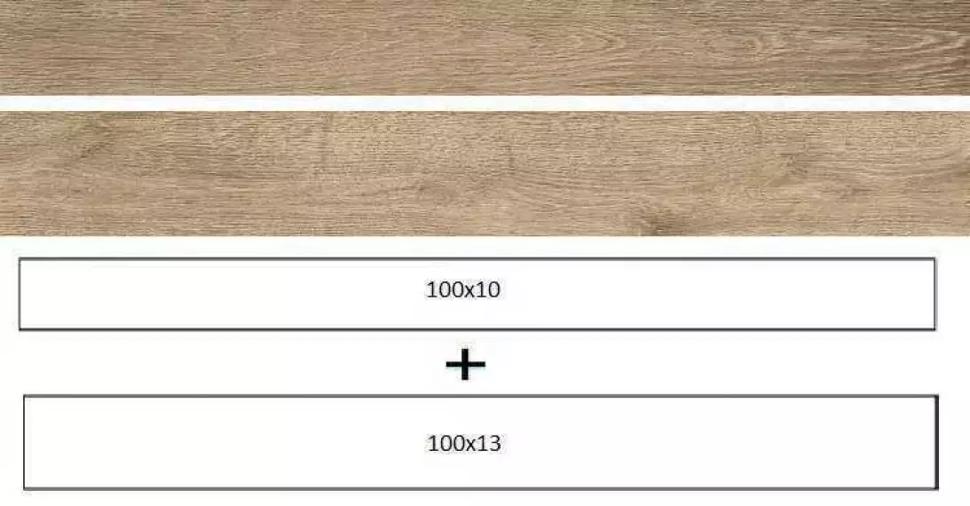 Woodreal Beige 130x1000 / 100х1000 мм