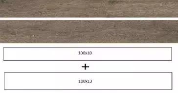 Woodreal Tortora 130x1000 / 100х1000 мм