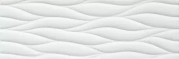 fLMR Плитка Lumina Curve White Matt 25x75