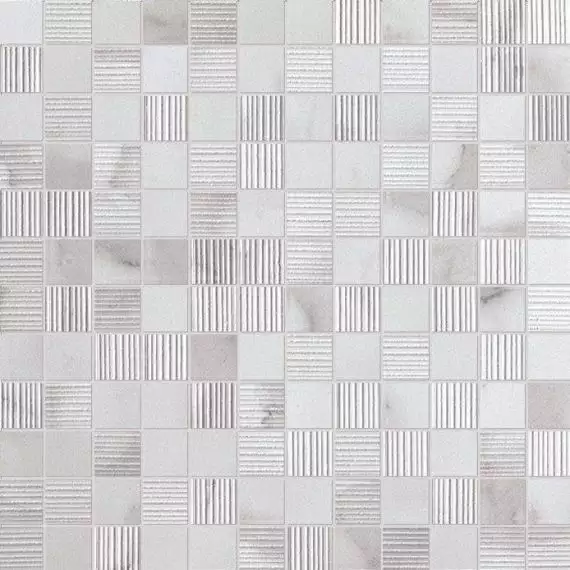 fLTF Roma Statuario Mosaico 30.5x30.5