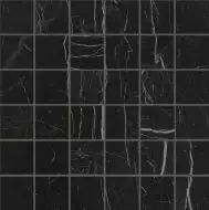 fNGG Roma Diamond Nero Reale Macromosaico 30x30