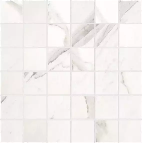 fNGH Roma Diamond Statuario Macromosaico 30x30