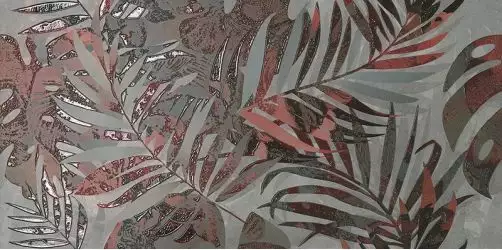 fQK2 Плитка Murals Tropic Ibisco 80x160