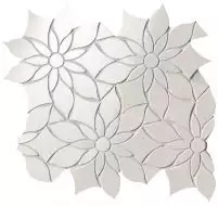 fQKY Мозаика Onice Neve Daisy Mosaico 29x31.9