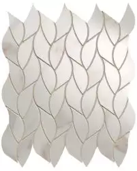 fQMQ Мозаика Calacatta Oro Leaves Mosaico 25.9x30.9