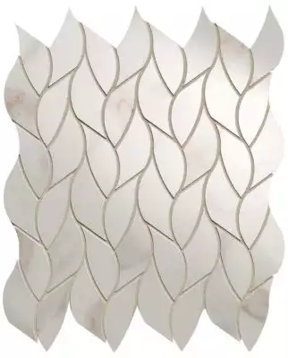fQMQ Мозаика Calacatta Oro Leaves Mosaico 25.9x30.9