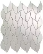 fQMU Мозаика Onice Neve Leaves Mosaico 25.9x30.9