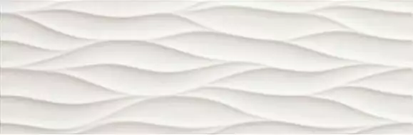 fREN Плитка Lumina Curve White Matt 25x75
