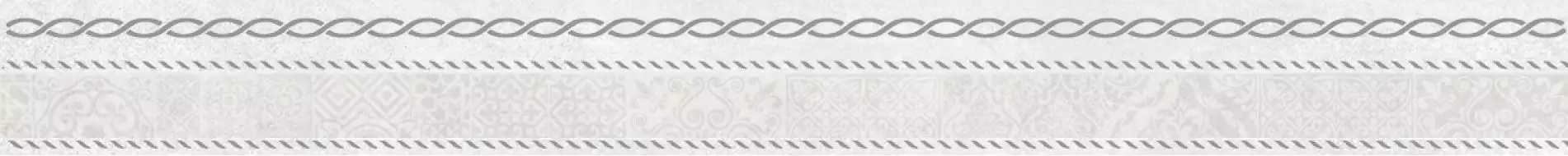 Бордюр Alabama узор серый 6х60