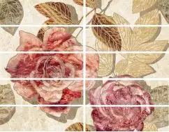 Бордюр Illyria flowers mix 7,5х25