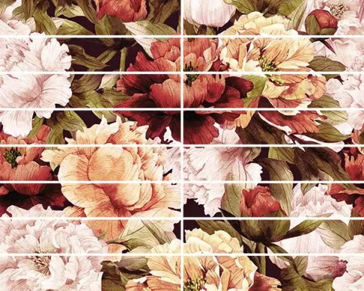 Бордюр Peony 4х25