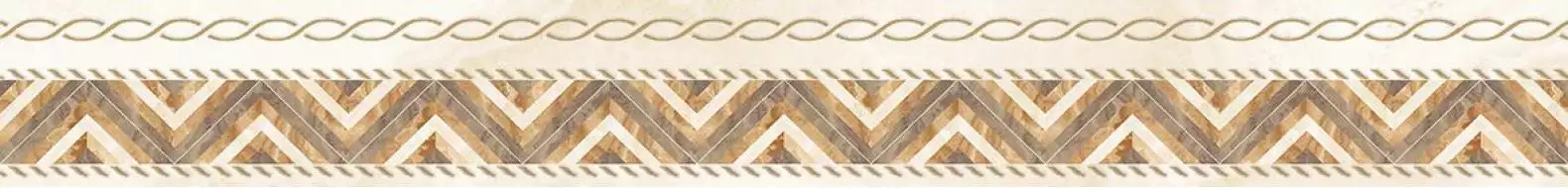 Бордюр Prime бежевый микс 6х50