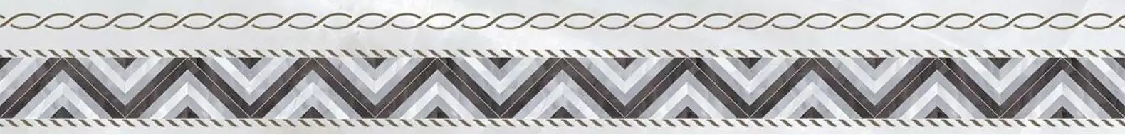 Бордюр Prime серый микс 6х50