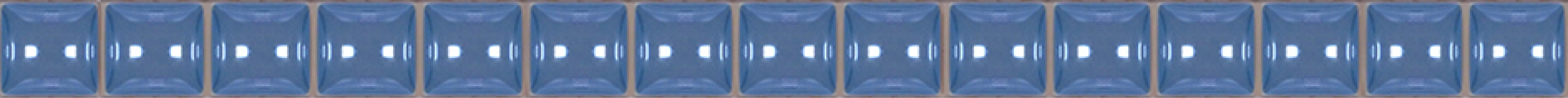 Бордюр Stripes бусинка синий 1,3х20