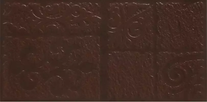 Бордюр Каир 4Д клинкерная коричневый 14.7х29.8