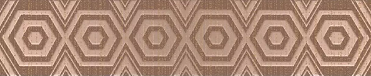Бордюр Фернс коричневый 6x30