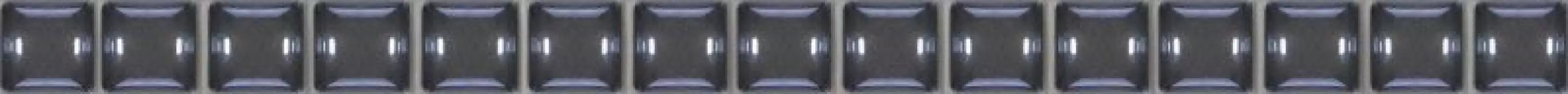 Бусинка бордюр черный 1.3х25