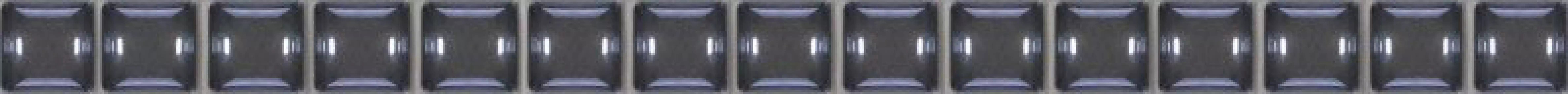 Бусинка бордюр черный 1.3х25