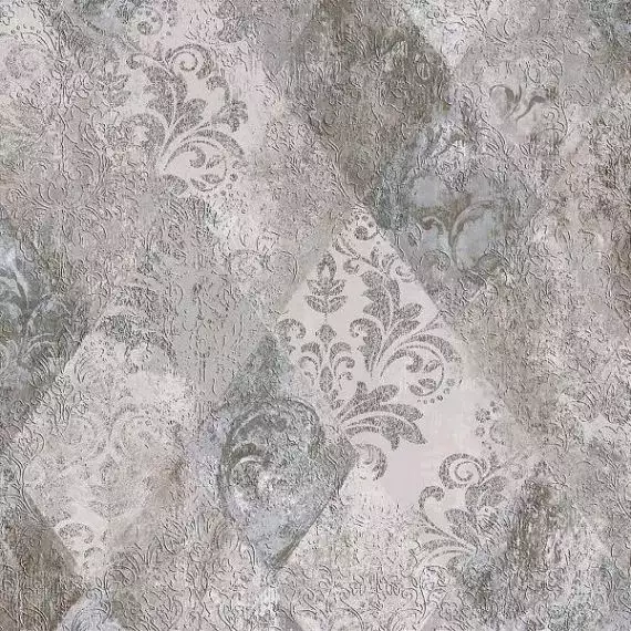Виндзор серая Декор 40х40