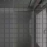 Г25 Мозаика зеркальная Графит 25х25/300x300 мм