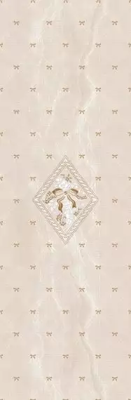 Декор 765 Плитка DIANA бантик 29.5х89.5