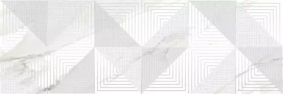 Декор Balance белый 25х75