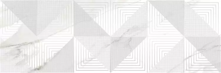 Декор Balance белый 25х75