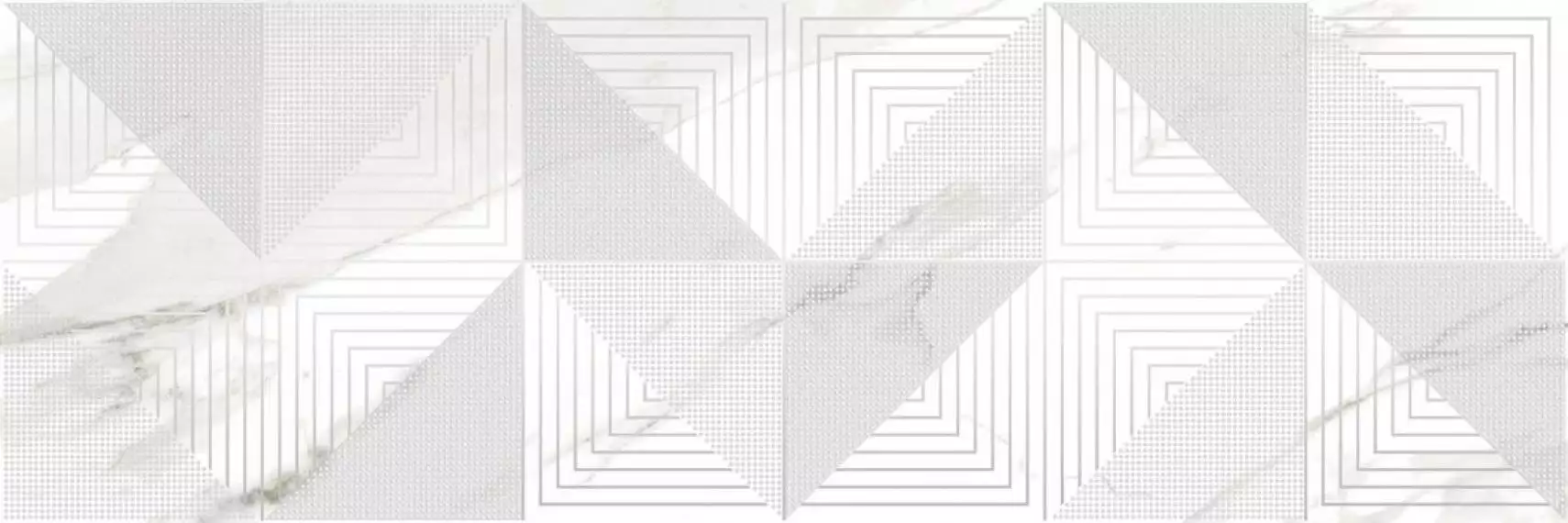 Декор Balance белый 25х75