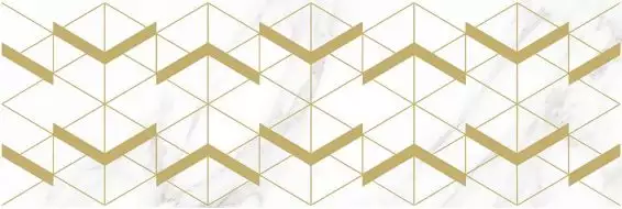 Декор Camelot Wing белый 20х60