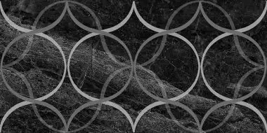 Декор Crystal Resonanse чёрный 30х60