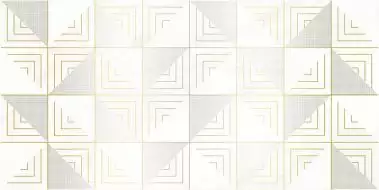 Декор Mania белый 25х50