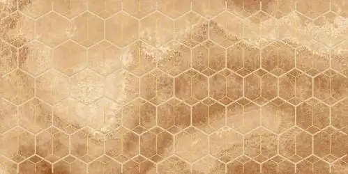 Декор Prime оранжевый 25х50