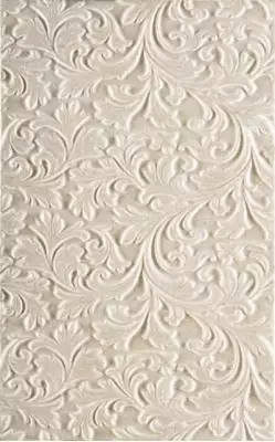 К085490 Fresco Cream Ornament Dec Matt 25X40