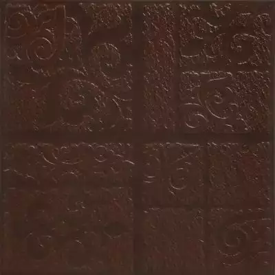 Каир 4Д клинкерная коричневый рельеф 29.8х29.8
