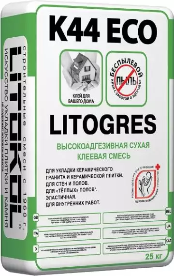 Клей K44 LITOGRES ECO 25 кг