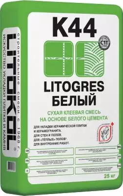 Клей K44 LITOGRES белый 25 кг