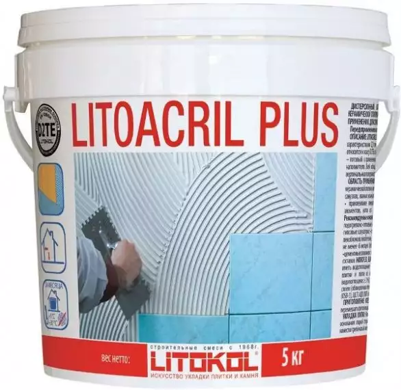Клей LITOACRIL PLUS 5 кг