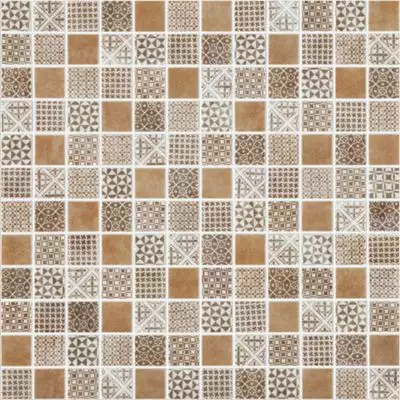 Мозаика Born Brown 31.5x31.5 (на сетке)