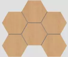 Мозаика CW04 Classic Wood Hexagon неполированная 25x28.5