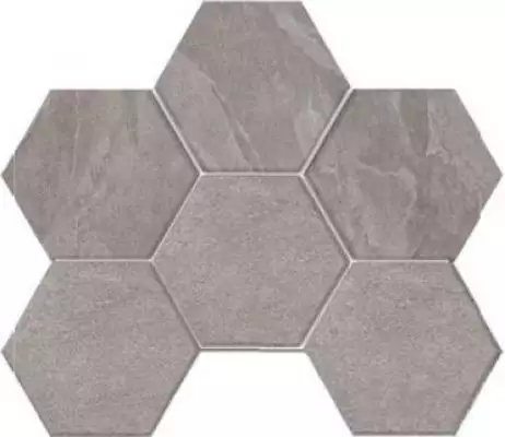Мозаика LN02/TE02 Luna Hexagon неполированная 25x28.5