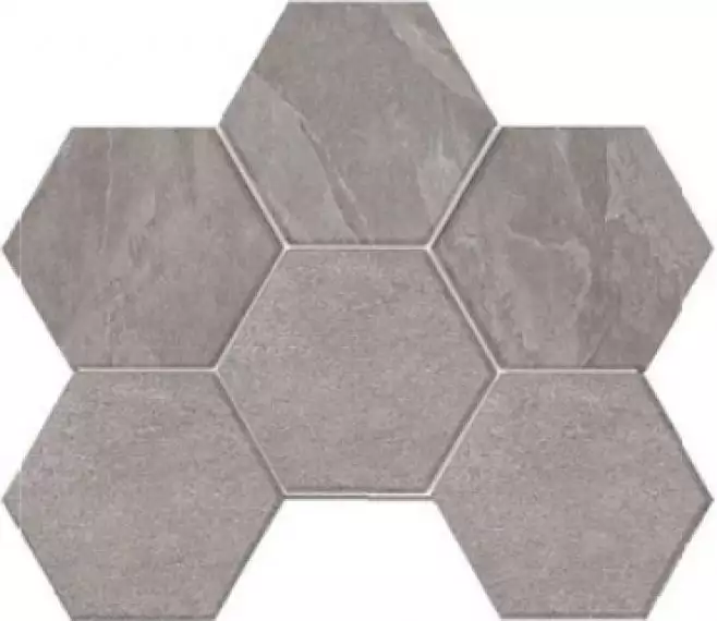 Мозаика LN02/TE02 Luna Hexagon неполированная 25x28.5